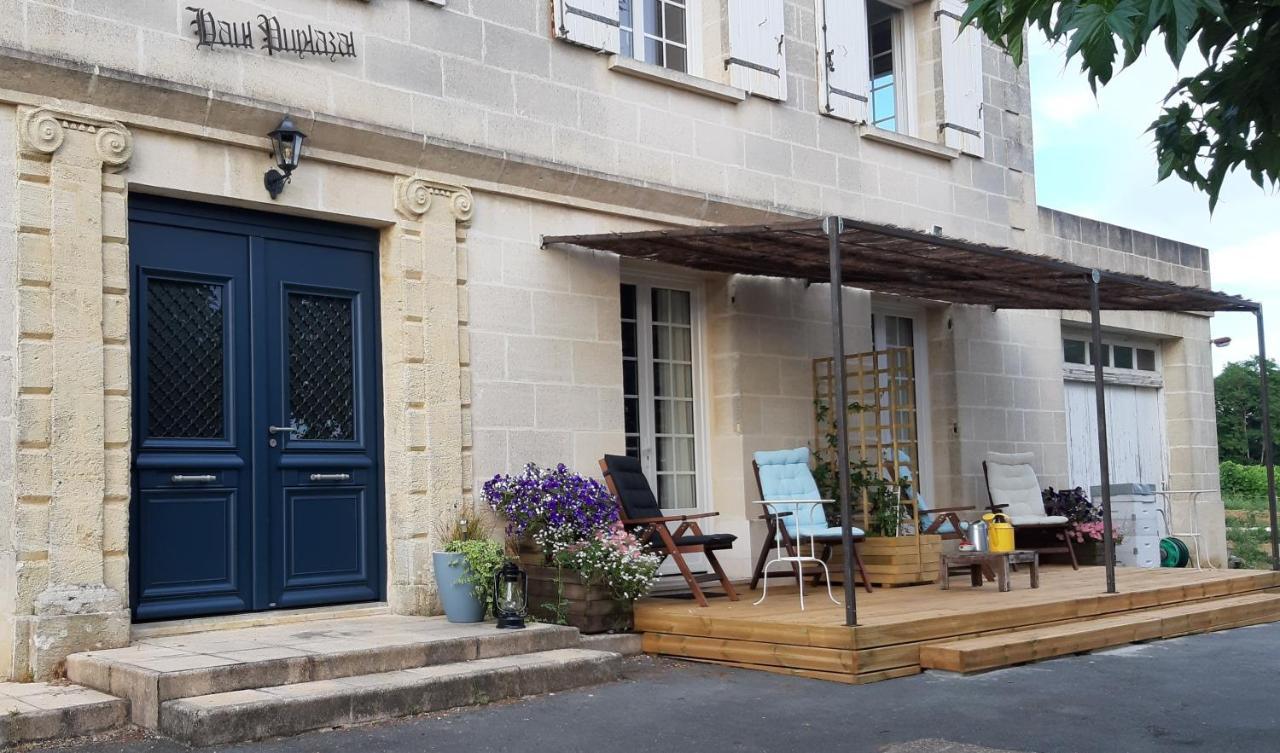 A L'Ombre De La Treille -Proche Saint-Emilion Bed and Breakfast Εξωτερικό φωτογραφία